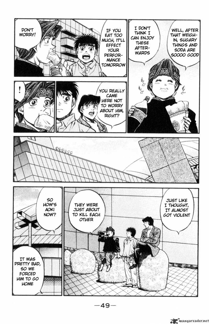 Hajime no Ippo: Fighting Spirit, Chapter 445 image 07